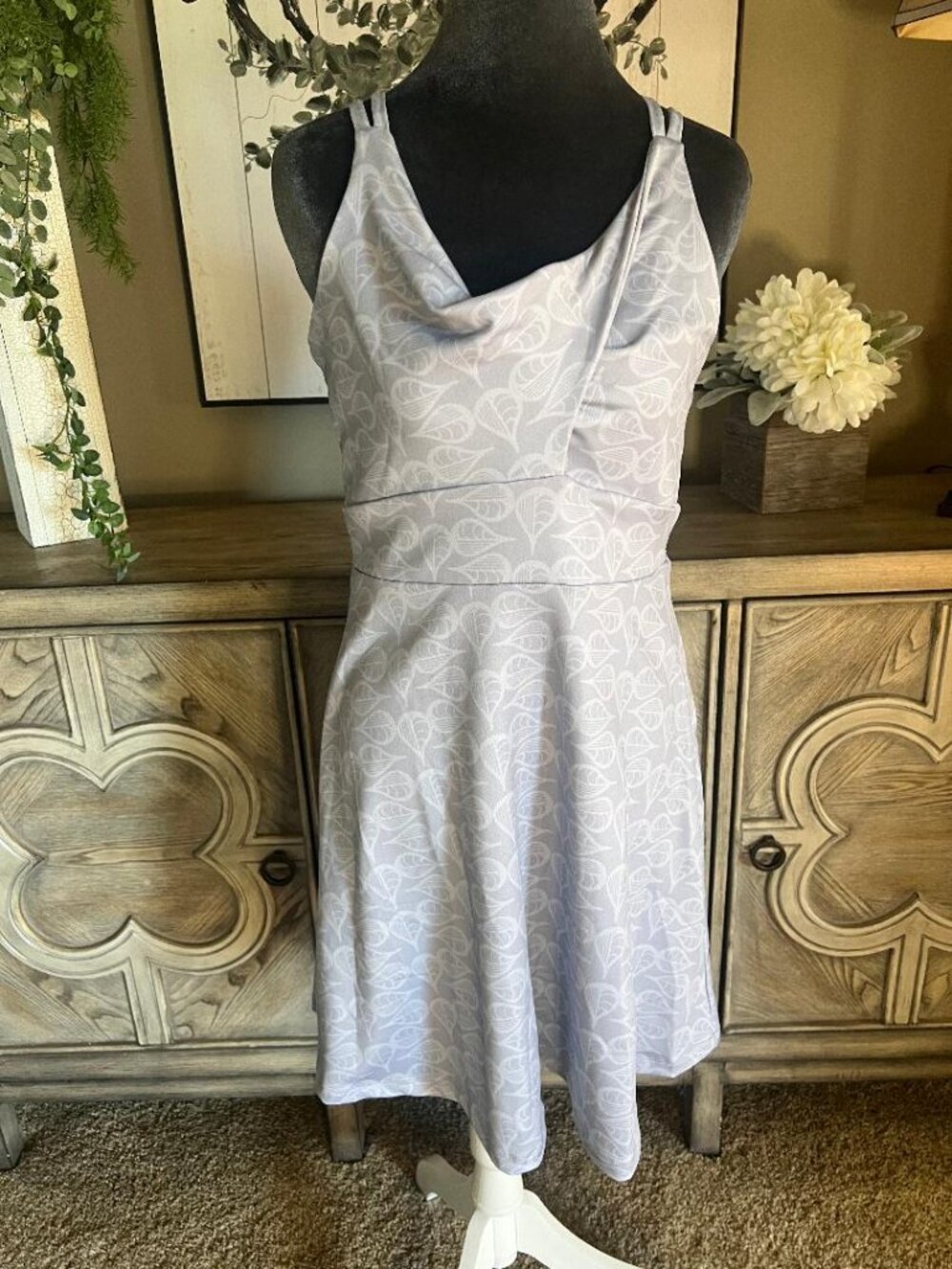 Ginger & Mary Ann Women's Sleeveless Activewear Tennis/Golf Dress- -Size Medium